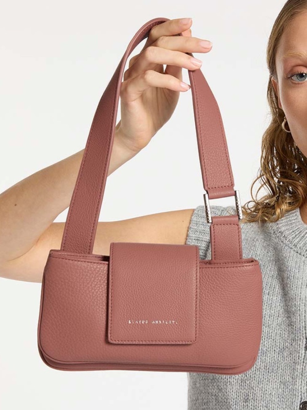STATUS ANXIETY NEW BEAT BAG DUSTY ROSE